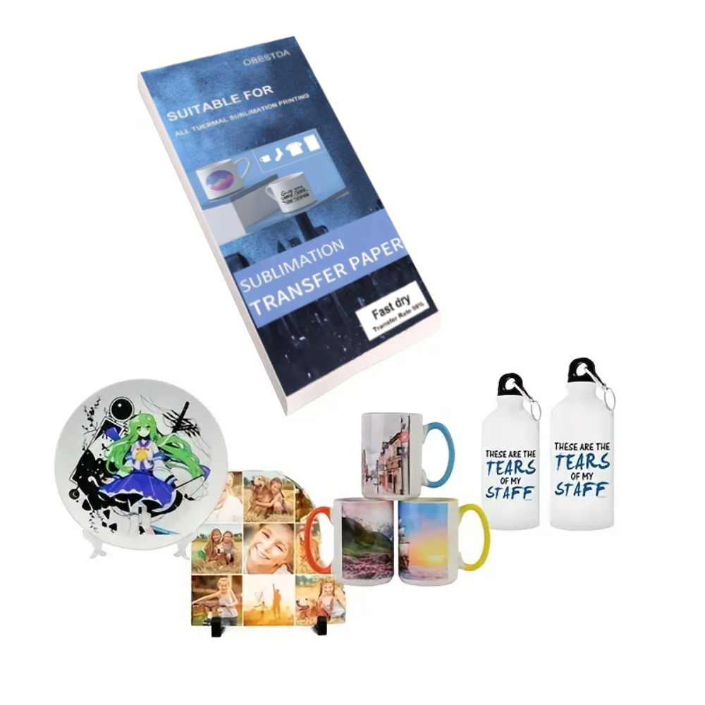 100 แผ่นระเหิดความร้อนโอนกระดา - Ceramic Heat Emitter บทวิจารณ์และราคา